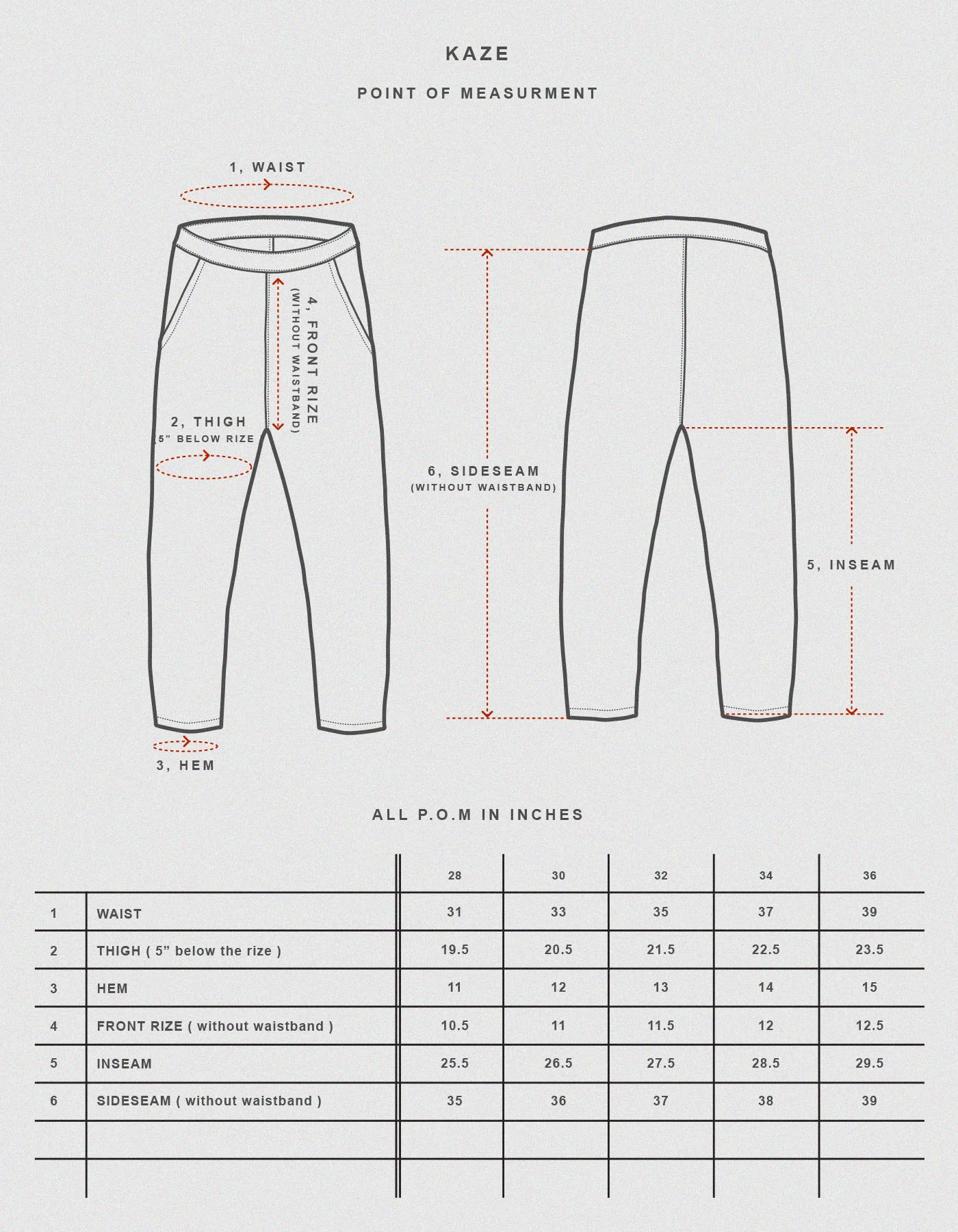 KAZE - NATURAL | Prospective Flow | Japanese Fashion for Men
